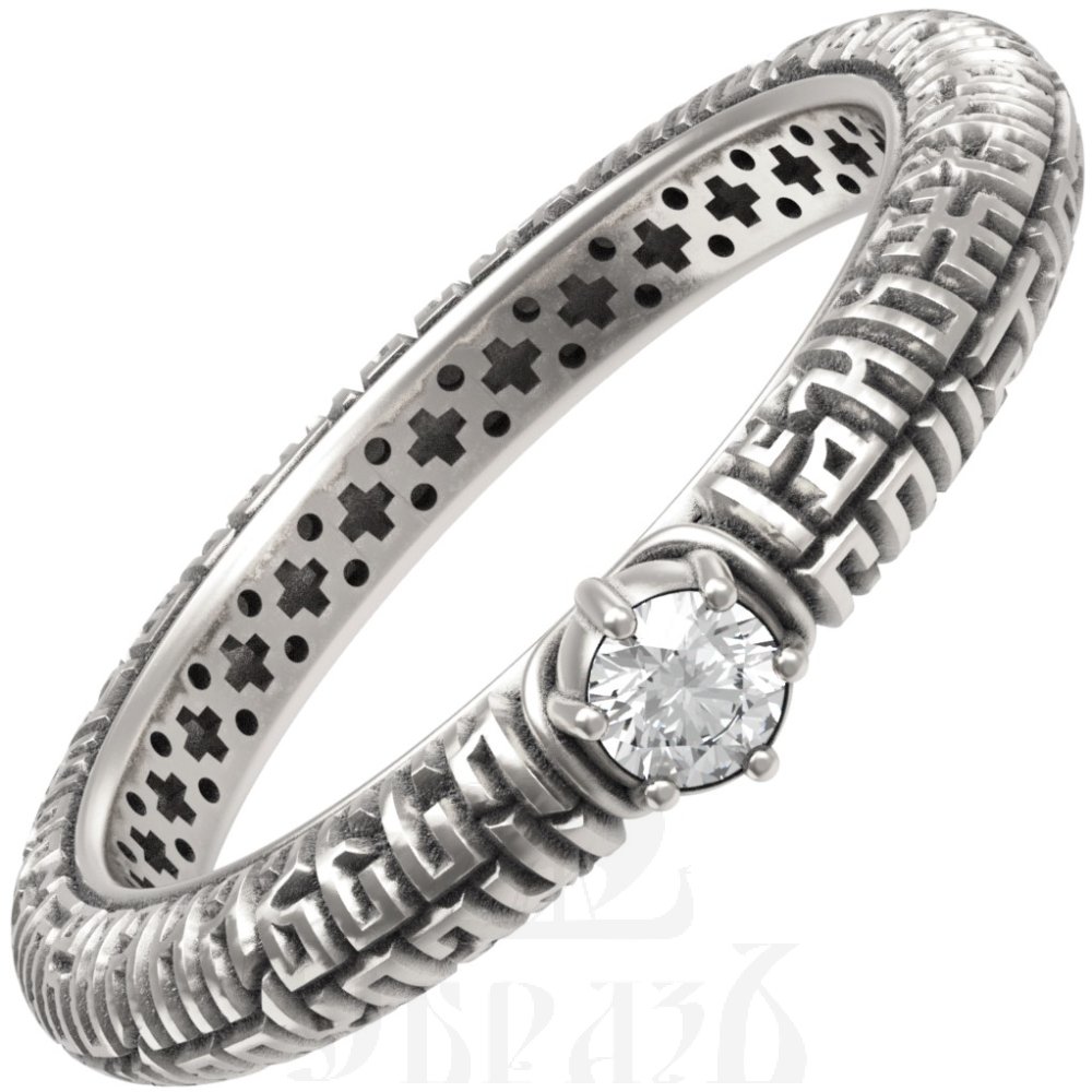 кольцо «таинство» серебро 925 пробы (арт. 108.5098)